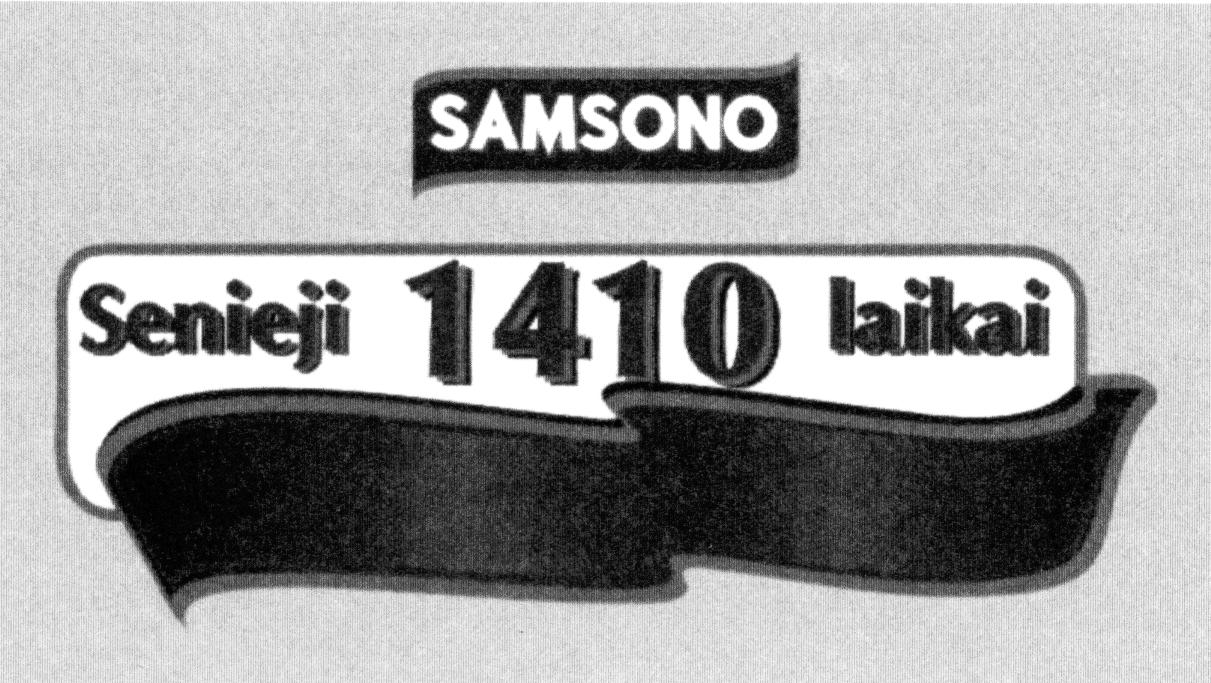 Prekės ženklas: SAMSONO Senieji 1410 laikai